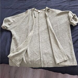 GAP Olive Knit Cardigan